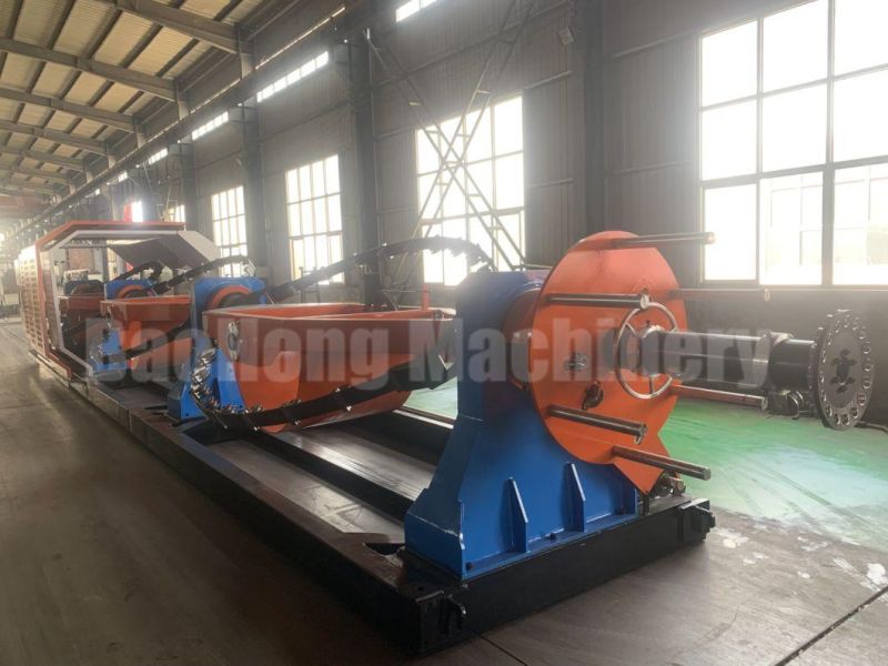 1+6/630mm Payoff Wire Spooling Machine for ACSR Fox Conductor