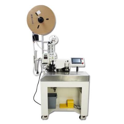 Fully Automatic Multicore Sheath Cable Wire Stripping and Crimping Machine