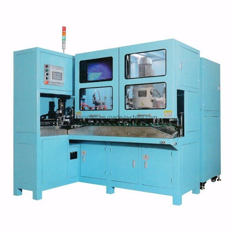 Wl-880-F Fully Automatic 2pin Cable Cutting Stripping French Plug Insert Crimping Machine