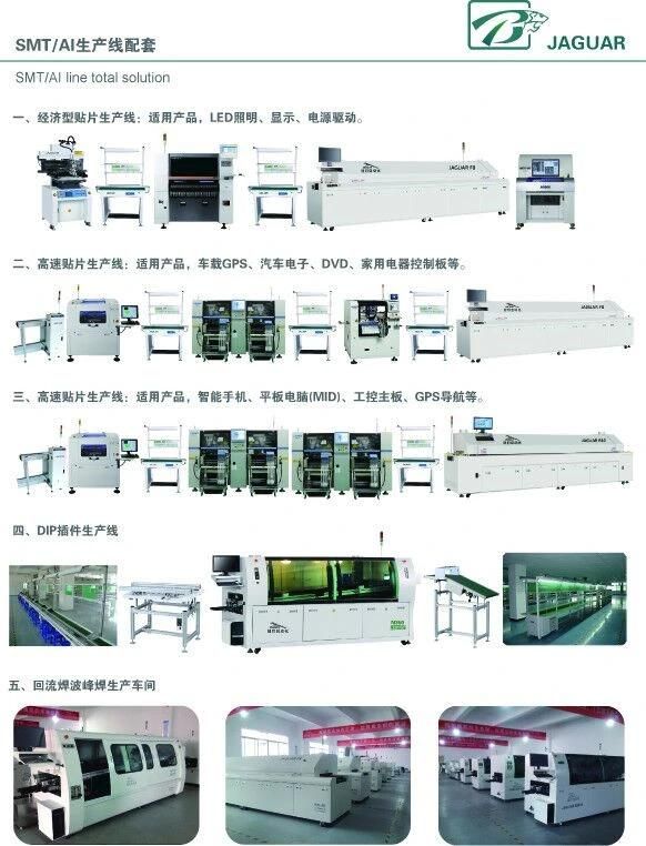 Jaguar High Capacity Lead Free Hot Air Reflow Oven with 10 Zones