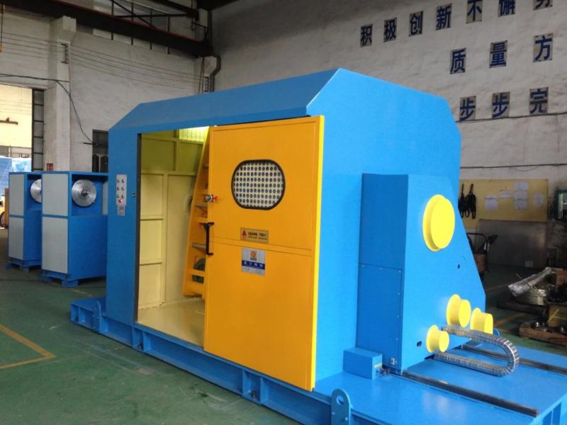 Core Electric Electrical Wire Cantilever Single Twisting Bunching Stranding Twist Extrusion Winding Machine