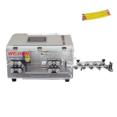 Electric automatic wire stripper round sheathed cable cutting stripping machine