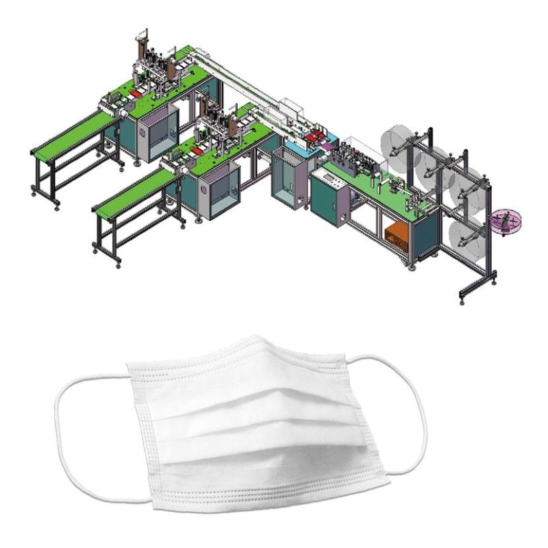 N95 Mask Machine Mask Making Machine /Face Mask Machine / Mask Produce Machine Lineget Latest Price