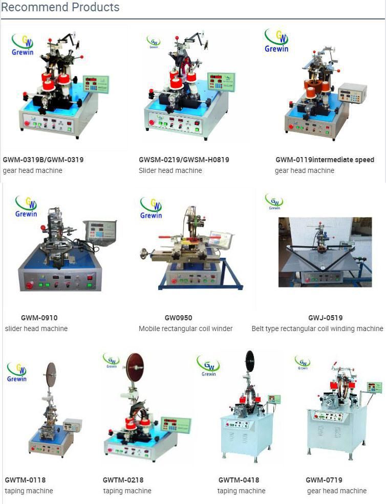 Toridal Coil Copper Wire Coil Winding Tape Winding Machine