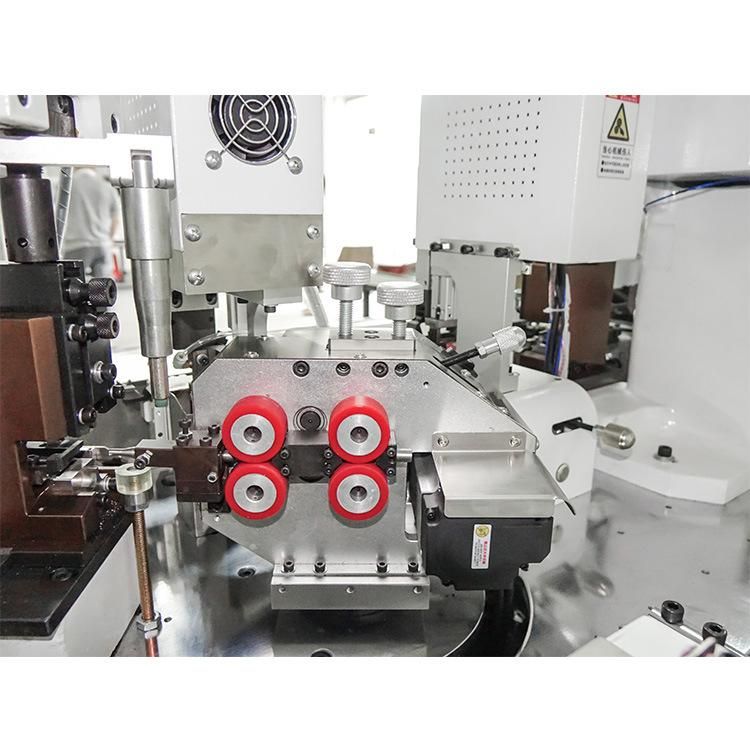 Full Auto Heat Shrinkable Tube Insert Machine Full Automatic Wire Cutting Crimping Machine