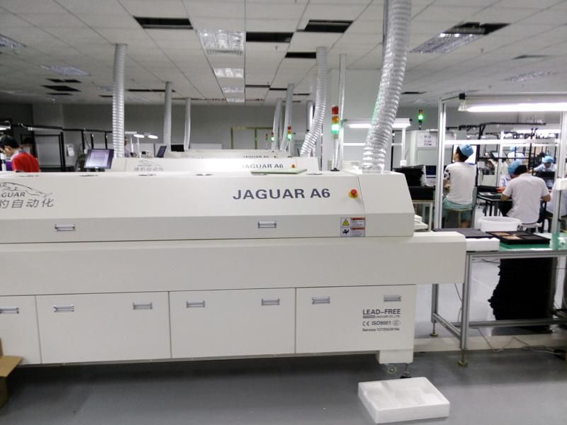 Jaguar Manufactures Medium Volume Easy Install Lead-Free 6 Zone Reflow Oven for PCB Soldering