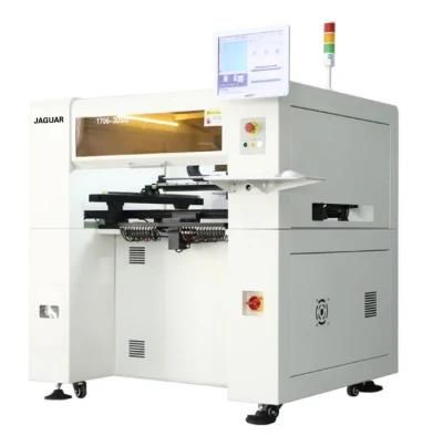 LED Mass Production&prime;s Perfect Solution Jaguar Universal 6 Heads Chip Mounter