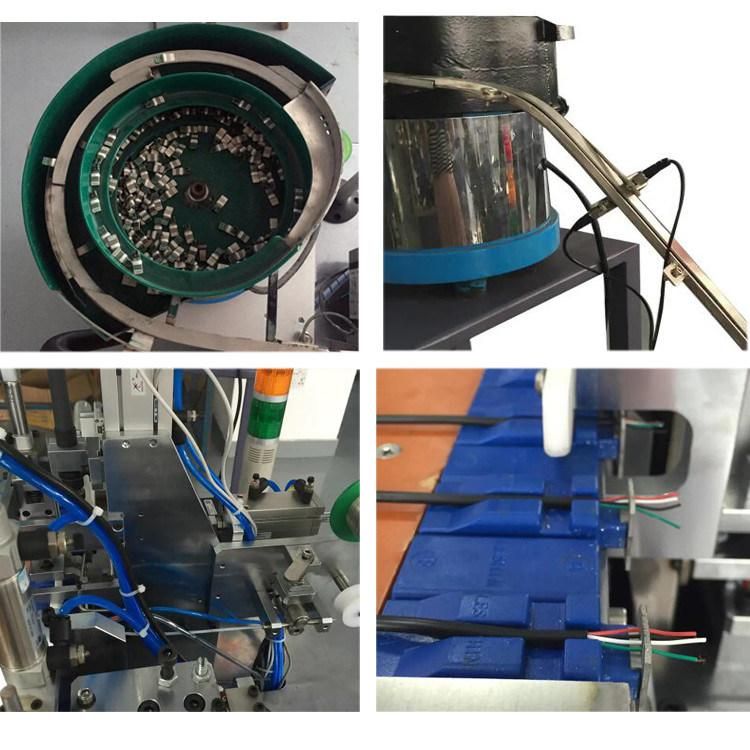 Full Automatic USB Connector Type-C Soldering Machine a Male Female Micro Soldering High Efficiency Micro USB Cable Soldering Machine