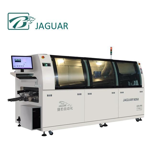 Jaguar Lead Free Wavsoldering Machine with Larege Solder Pot for LED Lighting Making Machine