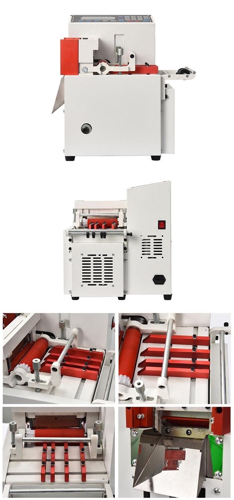 Full Automatic Nylon Rubber Tube Soft Pipe Cutting Machine