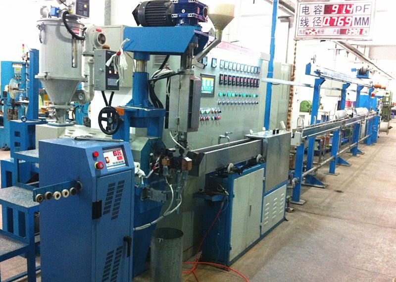 Automatic Copper Cables Extruder Line