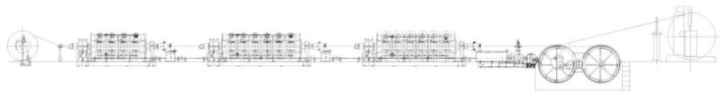 High Speed Rigid 1+6+12 Copper Wire Conductor Stranding Machine