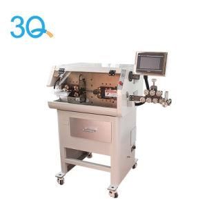 3q Full Automatic with Wire Coiler Computer Multiconductor Wire Multicore Cable Cut Strip Machine