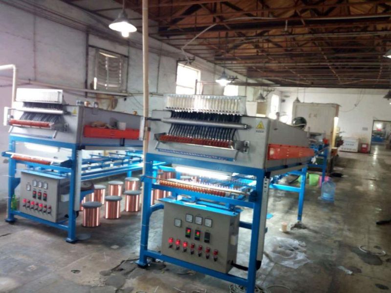 Copper Cable Wire Annealing Tinning Winding Cutting Extrusion Bunching Twisting Winding Machine