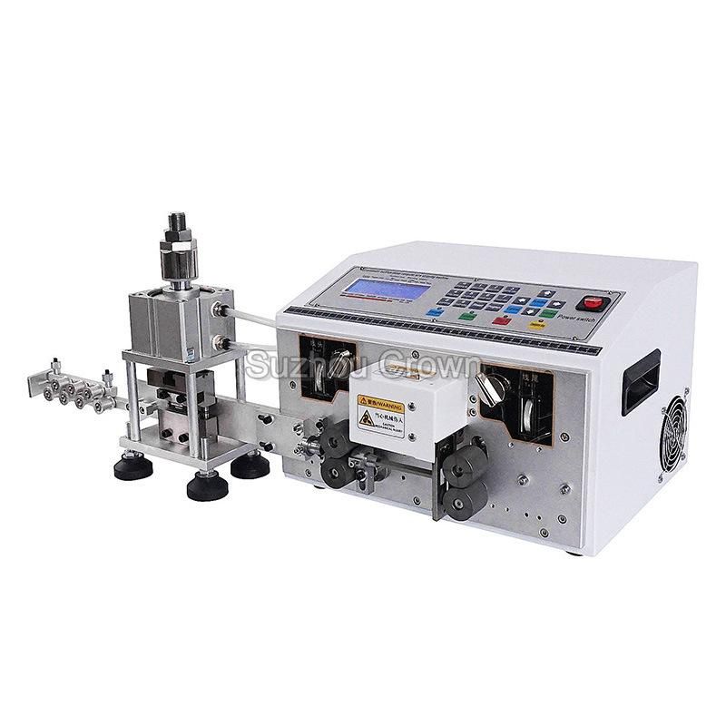 Fully Automatic Flat Cable Cutting Slitting and Stripping Machine