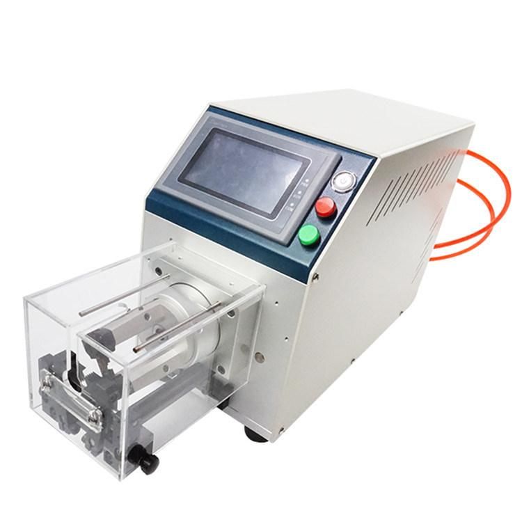 Coaxial Shield Wire Cutting and Stripping Machine