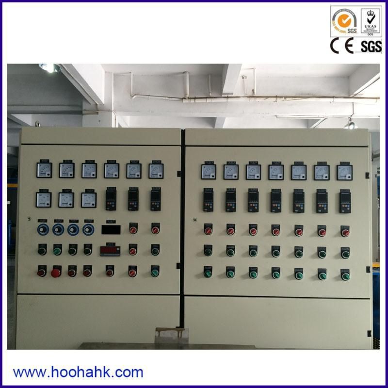 Blue PVC Cable Extruder Machine with Siemen Motor