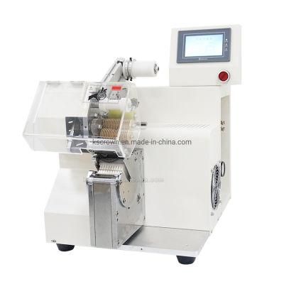 Best Price Semi-Automatic Corrugated Pipe Tube Wire Spot Harness Taping Winding Machine