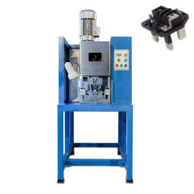 Semi Automatic 3 Pin French Plug and Other Plug Power Cord Crimping Press Machine (WL-180-F)