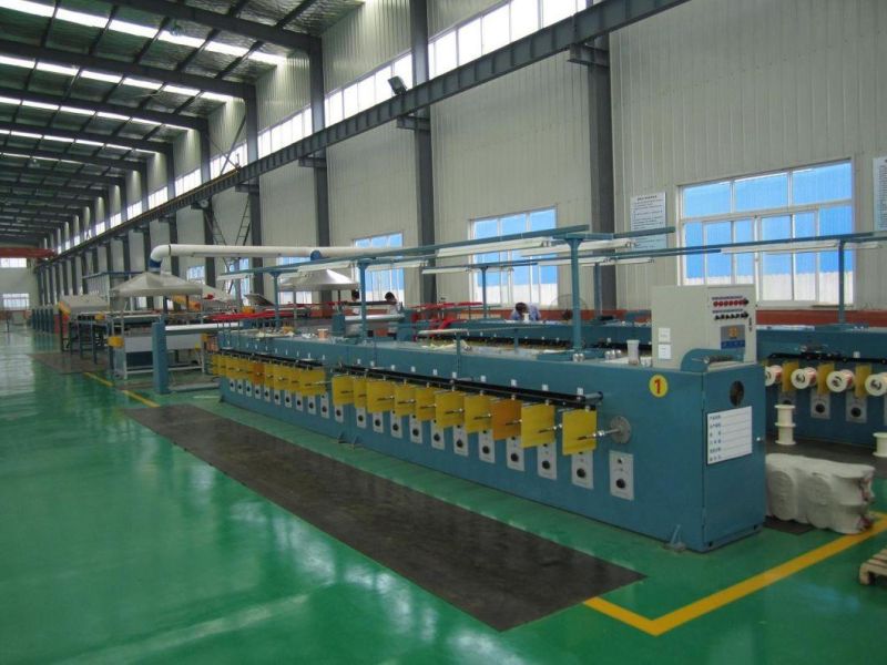 Copper Alloy Wire Annealing Tinning Bunching Twisting Stranding High Capacity Production Twist Twister Buncher Machine