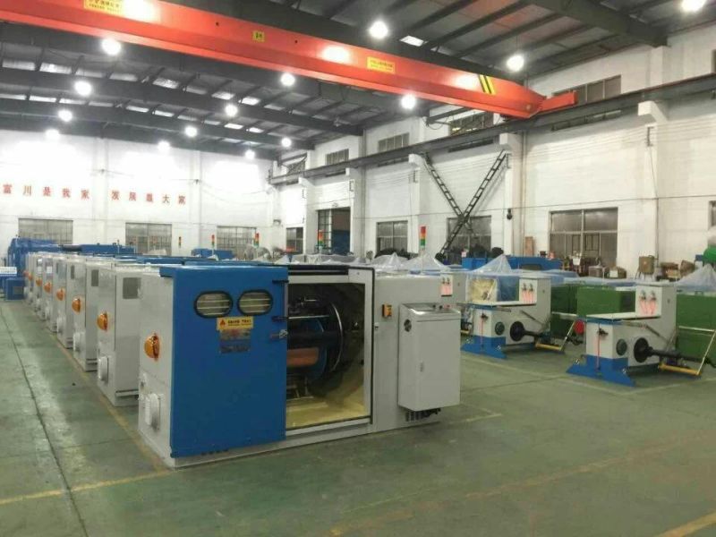 Copper Plastic Wire Cable Extrusion Winding Bunching Stranding Twisting Making Drawing Twister Cabling Machine