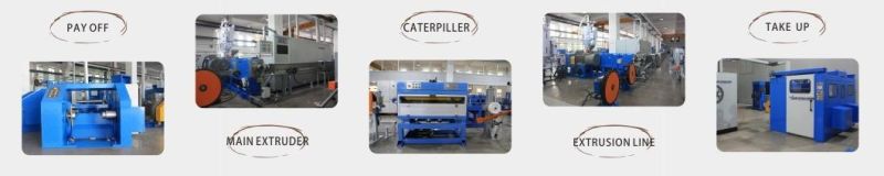 Jacket Sheath Extruder Machine for Power Cable