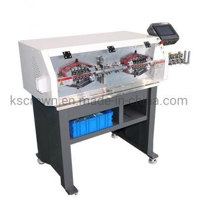 Automatic Sheathed Wire Multi-Cores Cable Jacket and Inner Cores Cutting and Stripping Machine