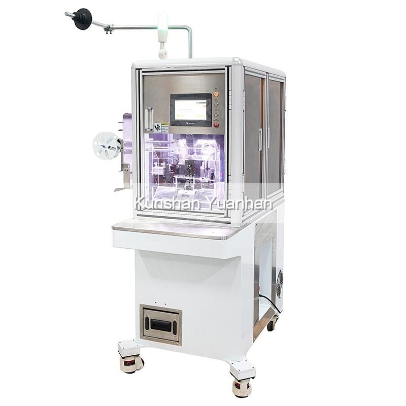 Semi-Automatic Cable Stripping and Rubber Seals Crimping Machine