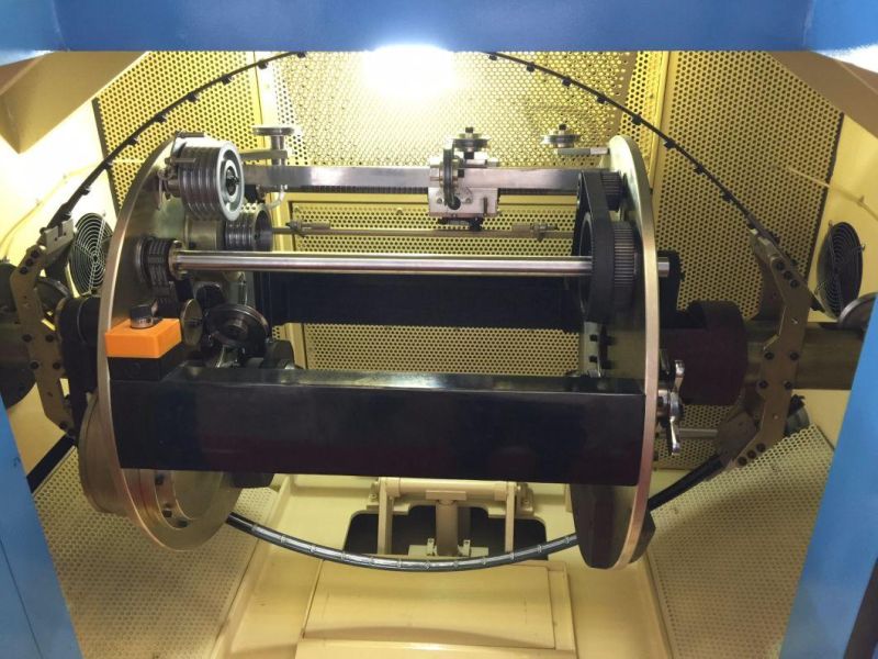 Electrical Cable Core Insulated Copper Wire Twisting Double Twist Bunching Buncher Winding Machine