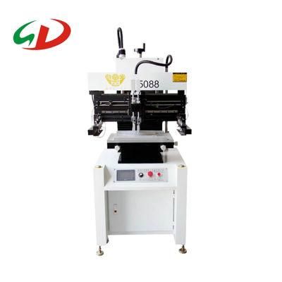 Soldering Station PCB Printing Machine LED Production Line Solder Paste Printing Machine PCB Automatic Press Printing Stencil Printer SD-5088