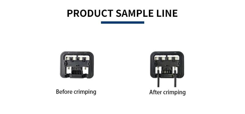 Bzw-2.5t+D-PV Servo Double Position Crimping Machine for Jb Box