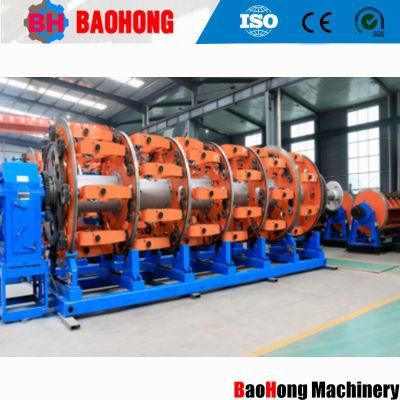 Copper Aluminum Cable Twister Machine with Steel Wire Armouring