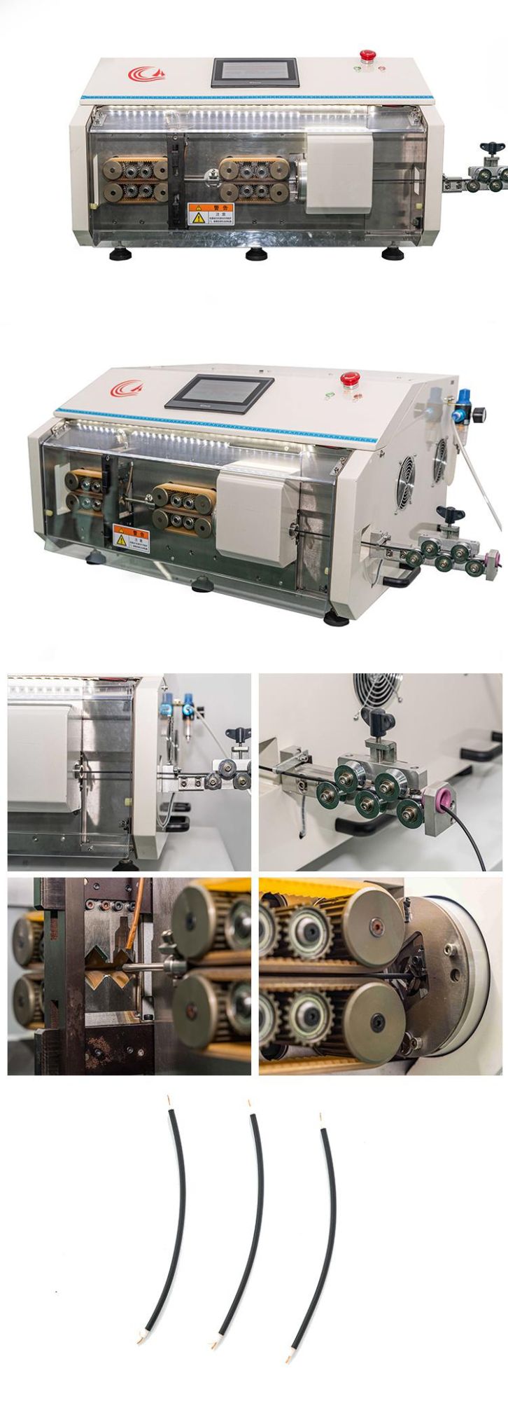Hc-9600 Automatic Coaxial Cable Stripper Machine, Cable Wire Stripping Machines, Copper Wire Cutting Machine