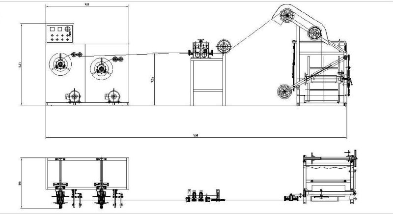 Wire Coiling Machine and Cable Coiling Machine with Coiling Head for Cable Packing and Coiling