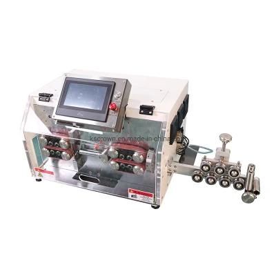 30mm2 Automatic Computer Electric 7 Cores Wires Cutting and Stripping Machine