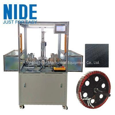 Wheel Hub Motor External Rotor Wedge Inserting Machine for Electric Vehicle Car Outslot Stator