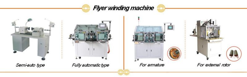 Flyer Winding Machine for Vacuum Cleaner Motor Armature Coils