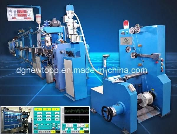 Chemical Foaming Cable Double-Layer Co-Extruding Extrusion Line