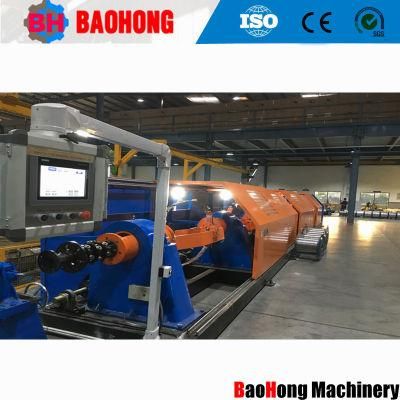 Wire and Cable Making Equipment Rotating Bow Skip Type Wire Stranding Machine