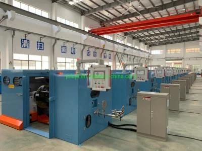 Copper Cable Conductor Wire Double Twisting Stranding Bunching Extrusion Drawing Making Machine
