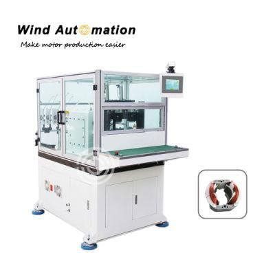 Two Poles Stator Automatic Coil Winding Machine Motor Coil Winder