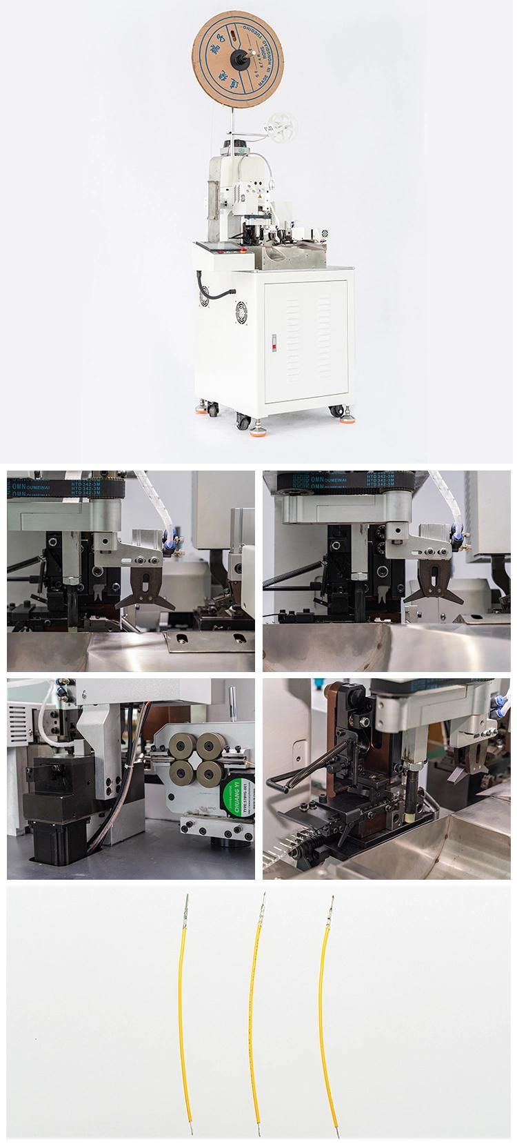 Full Automatic Terminal Crimping Machine with One Head Cut Strip Crimp Terminal Crimping Machine