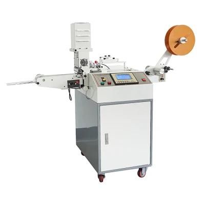 Automatic High Speed Ultrasolic Satin Fabric Labels Cutting Machine