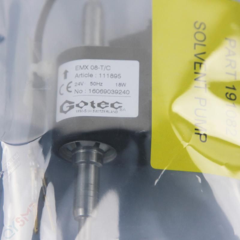 SMT Spare Parts Dek Solvent Pump 191082
