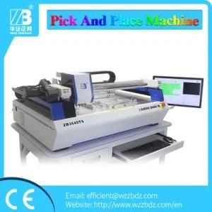 Desktop SMT SMD LED Pick and Place Machine 4 Heads Supporting Max PCB 350*450mm