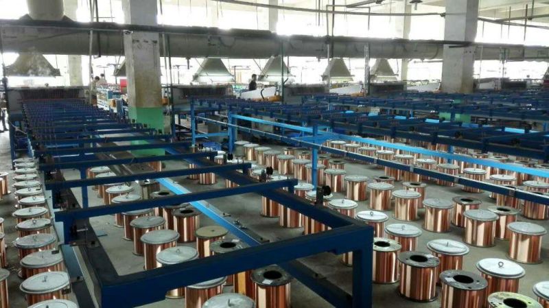 Copper Cable Wire Annealing Tinning Winding Cutting Extrusion Bunching Twisting Winding Machine