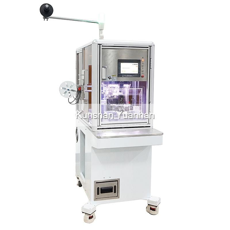 Yh-3000fs Semi-Automatic Multi-Core Sheath Wire Stripping and Rubber Seal Insertion and Terminal Crimping Machine for AV, AVS, Avss Cable
