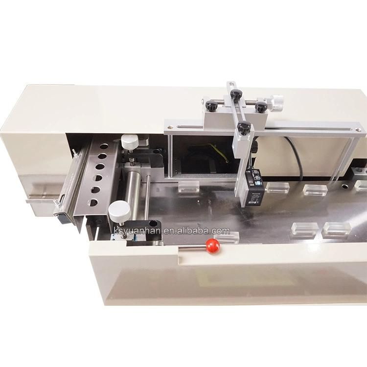Hot and Cold Knife Care Label Cutting Stacking Machine
