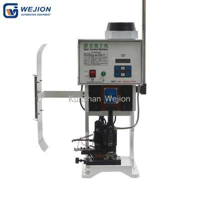 WJ4210 semi-automatic cable fiber connector termination wire terminal crimping machine