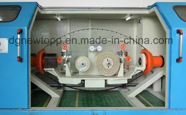 Three-Core Cable Twisting Machine with Back-Twist and Tapping